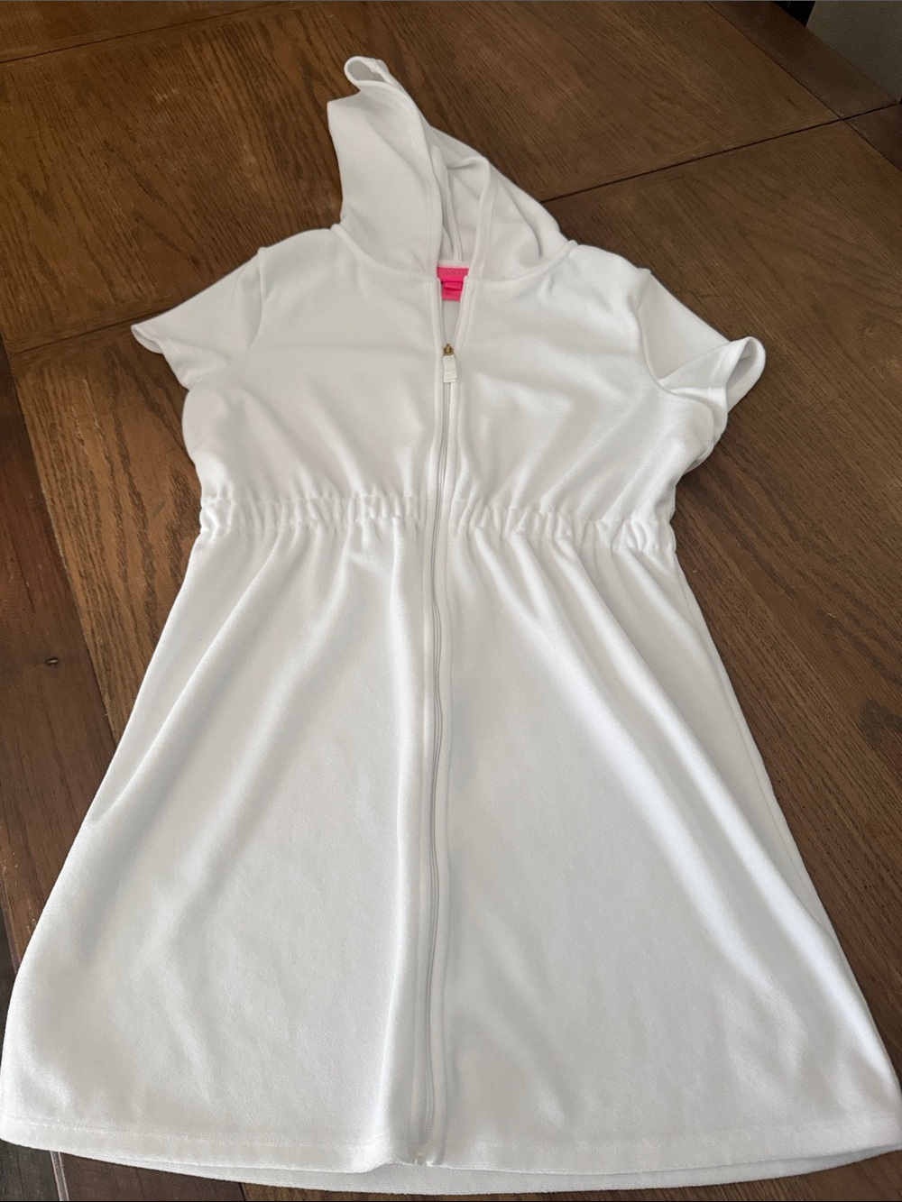 Lilly Pulitzer Girls White cover up- XL 12-14